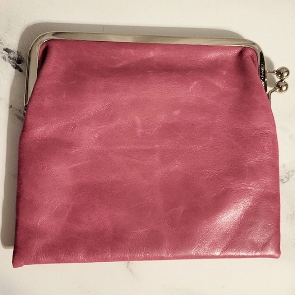 HOBO The Original 'Alex' Unique Pink Leather Clutch